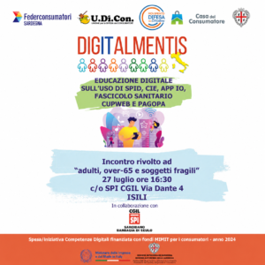 Locandina Evento Digitalmentis 27 Luglio