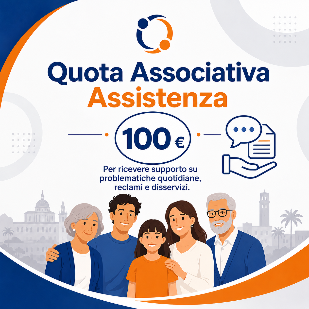 Quota Associativa Assistenza 100€ MDC Cagliari