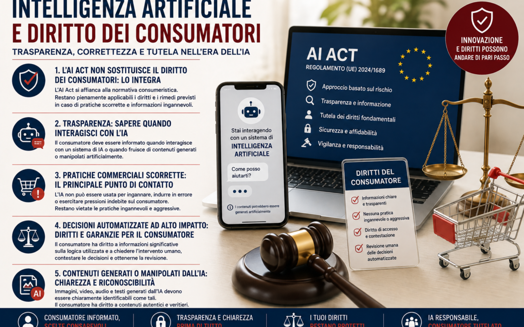 Il rapporto fra l’intelligenza artificiale ed il diritto dei consumatori