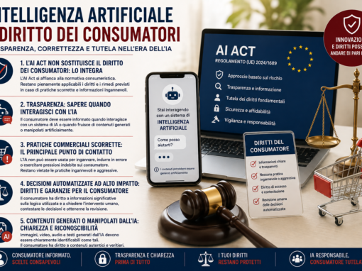 Il rapporto fra l’intelligenza artificiale ed il diritto dei consumatori